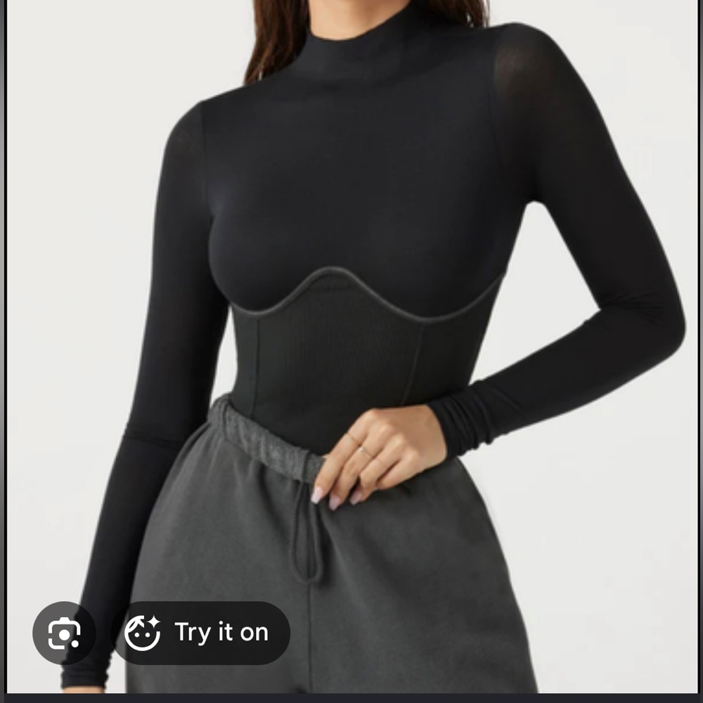 Joah Brown corset long sleeve
